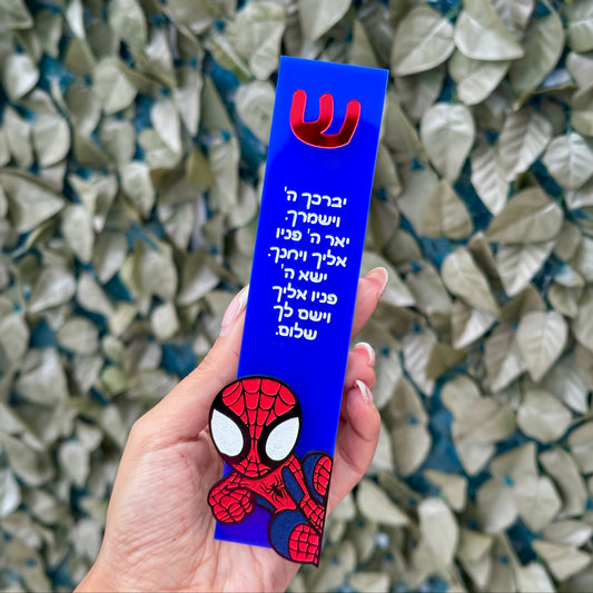 Spidey-Inspired Mezuzah