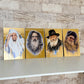 Rabbi Portrait Collection- Gold Mirror