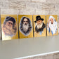 Rabbi Portrait Collection- Gold Mirror