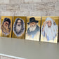 Rabbi Portrait Collection- Gold Mirror