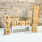 Personalized Wooden Name Blocks