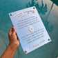 Personalized Silver Mirror Birkat Habyit Plaque