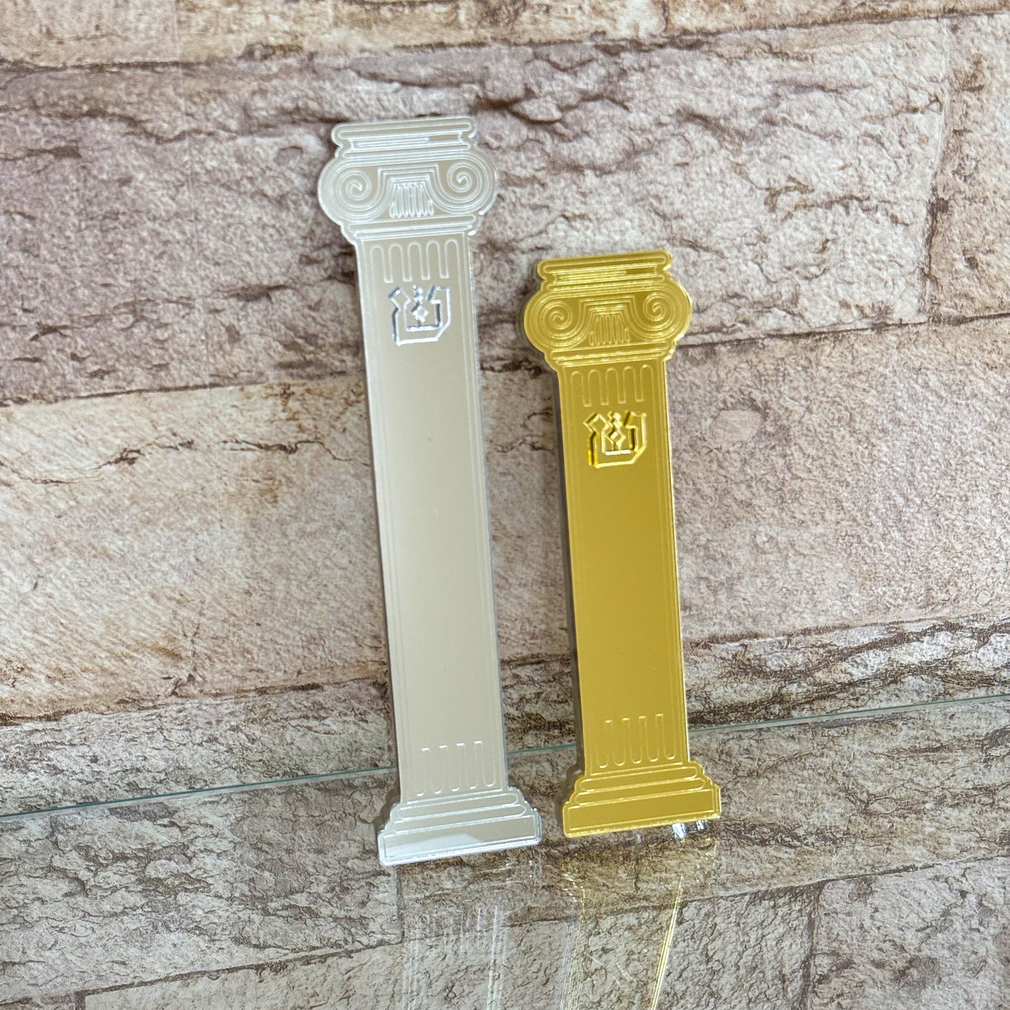 Temple-Inspired Pillar Mezuzot