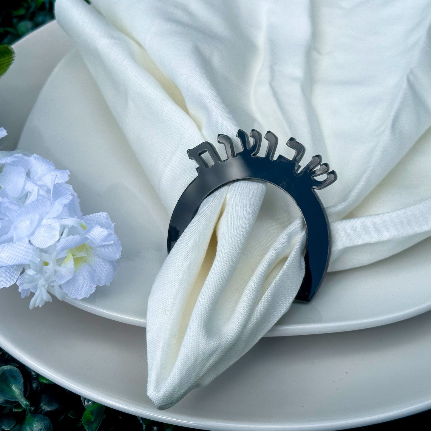 Acrylic Shavuot Napkin Ring