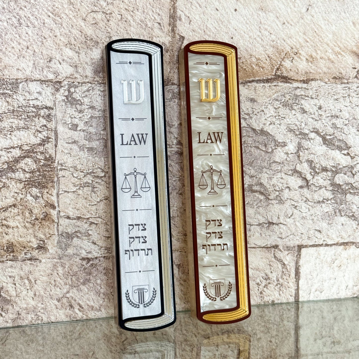Law Book Mezuzah for Lawyers