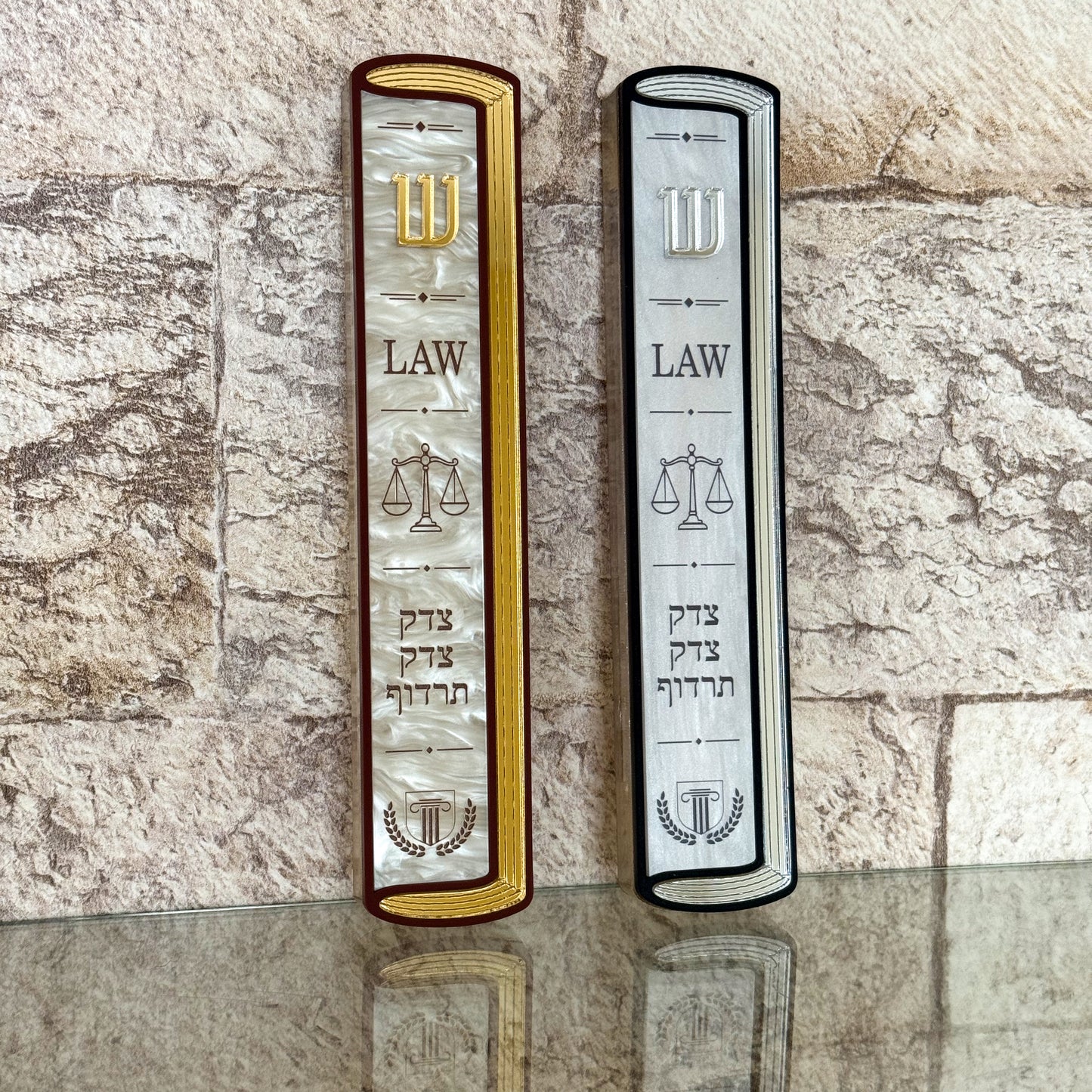 Law Book Mezuzah for Lawyers