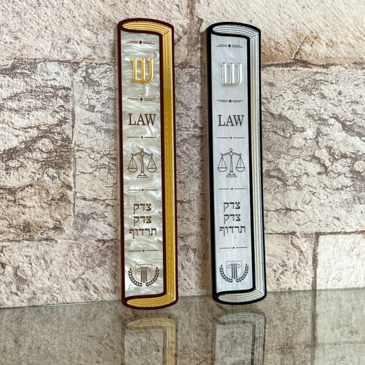 Law Book Mezuzah for Lawyers