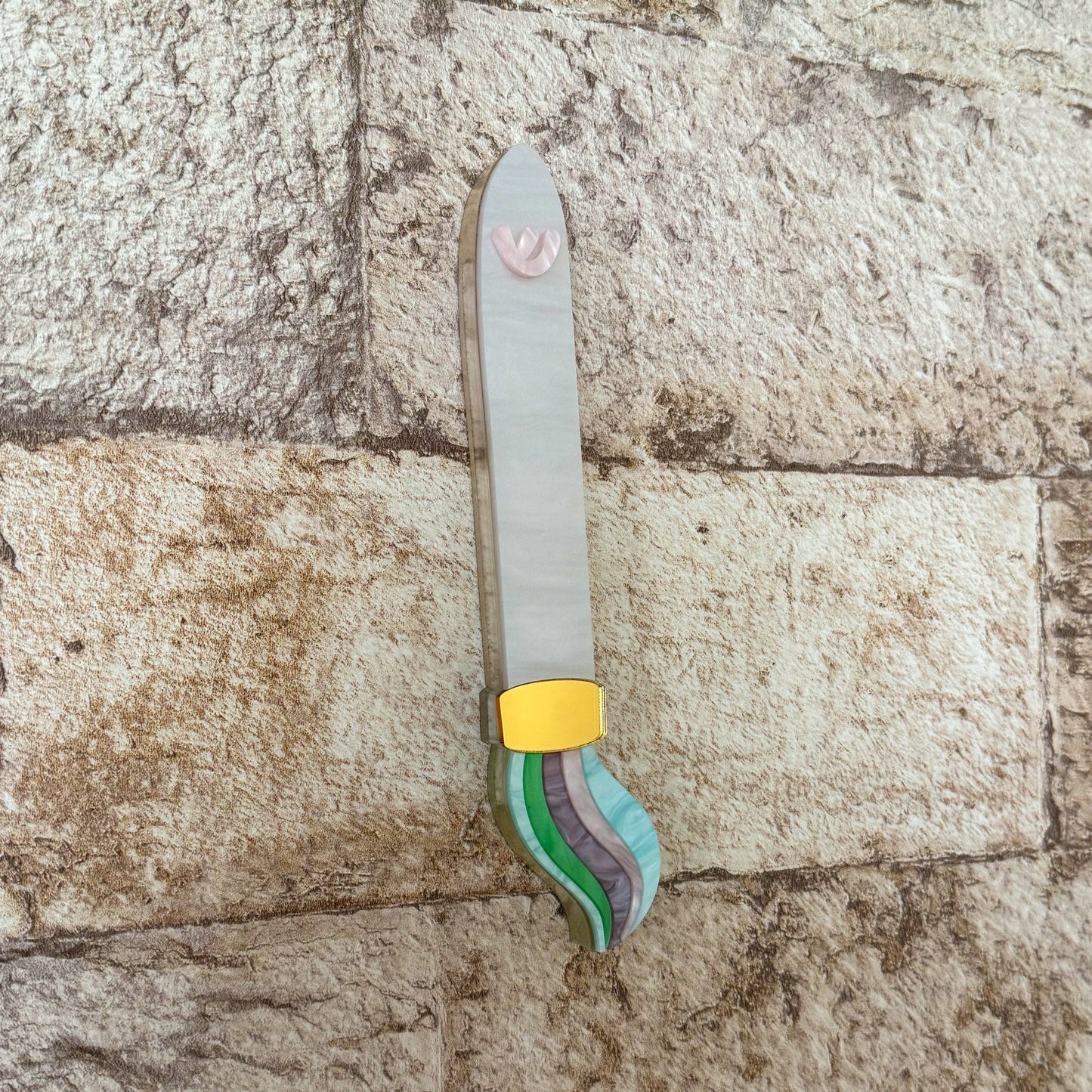 Artist Paintbrush Mezuzah