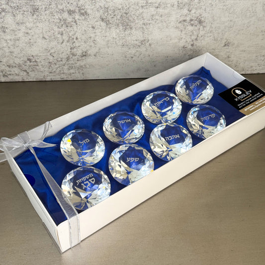 Set of 8 Blessing Crystal Diamonds