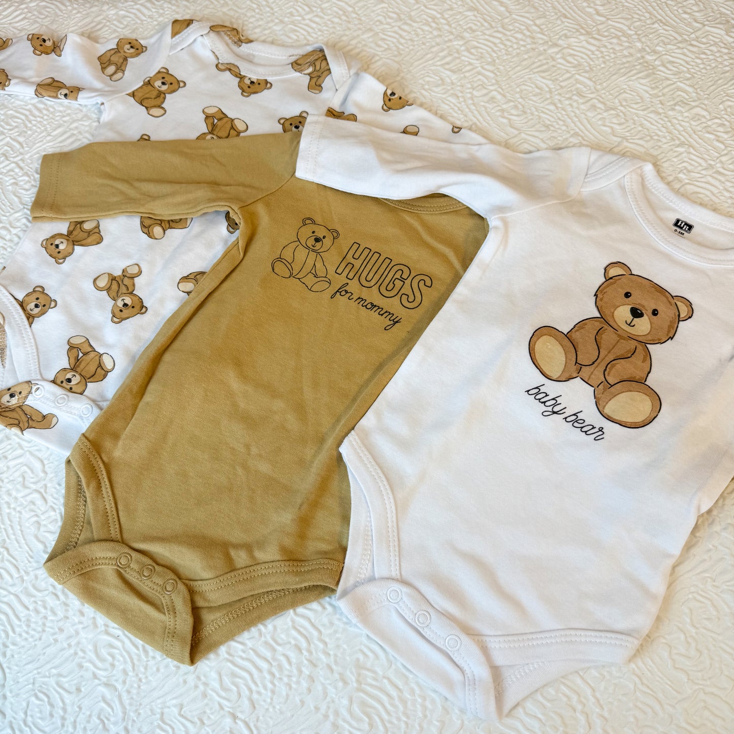 Personalized Bear Baby Gift Set