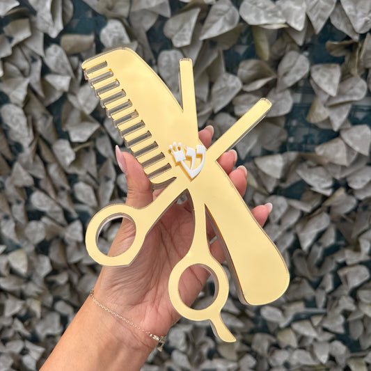 Scissors/Comb Shaped Mezuzah Cover