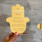Personalized Acrylic Birkat Habayit Hamsa- Mirror