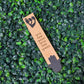Personalized Wood/Matte Black Mezuzah