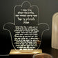 LED Hamsa Shabbat Candle Blessing