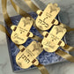 Personalized Acrylic Henna Hamsa Set