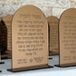 Personalized Mizmor Le Todah Stand
