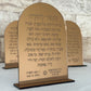 Personalized Mizmor Le Todah Stand