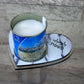 Personalized Ner Neshama Holder (Heart)
