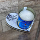 Personalized Ner Neshama Holder (Heart)