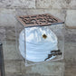 Acrylic and Wood Kippa Box