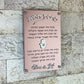 Personalized Rose Gold Birkat Habyit Plaque