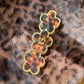 Tortoise Shell Flower Mezuzah