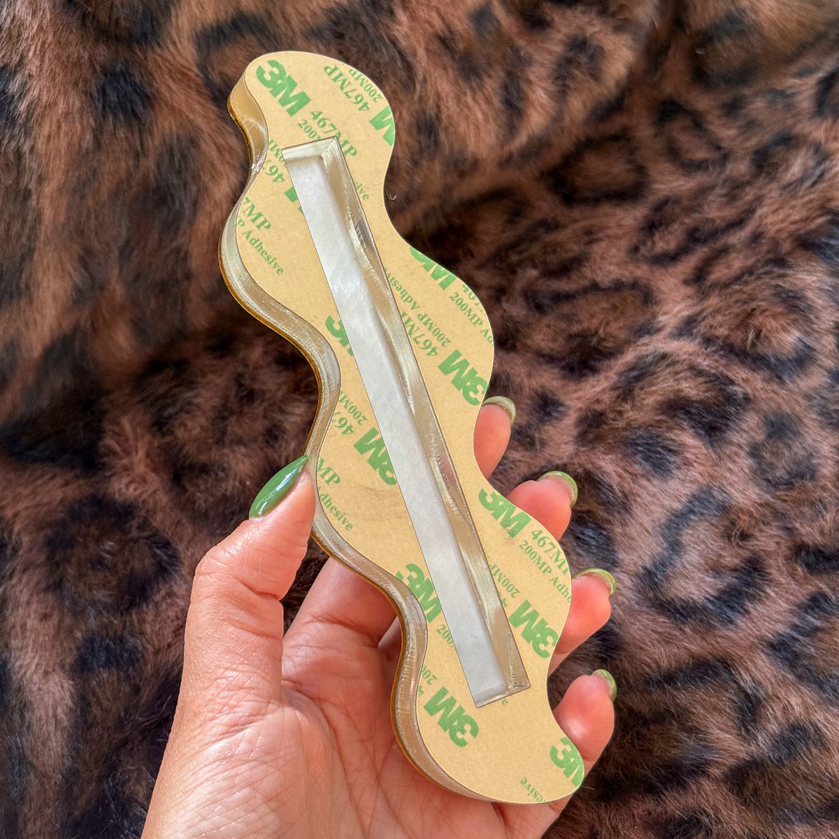 Snakeskin Wavy Mezuzah
