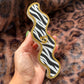 Zebra Wavy Mezuzah