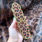Leopard Scalloped Mezuzah