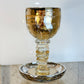 Personalized Gold Crystal Steps Kiddush Cup- יום השישי