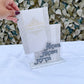 Personalized Acrylic Birkat Hamazon Bencher Stand – Set of 8