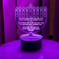 Hannukah Blessing Acrylic Night Light