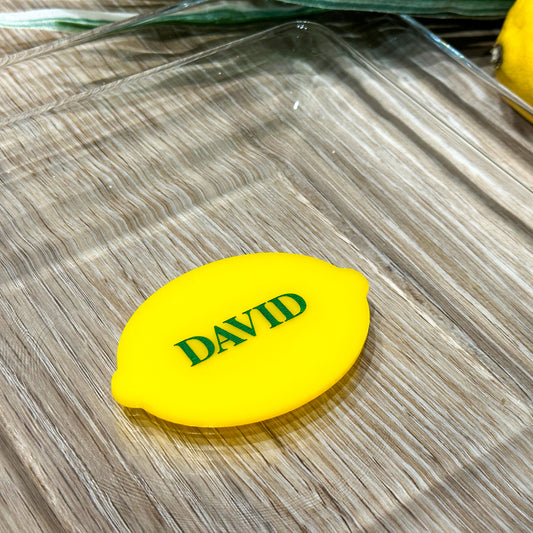 Sukkot Etrog Name Place Cards