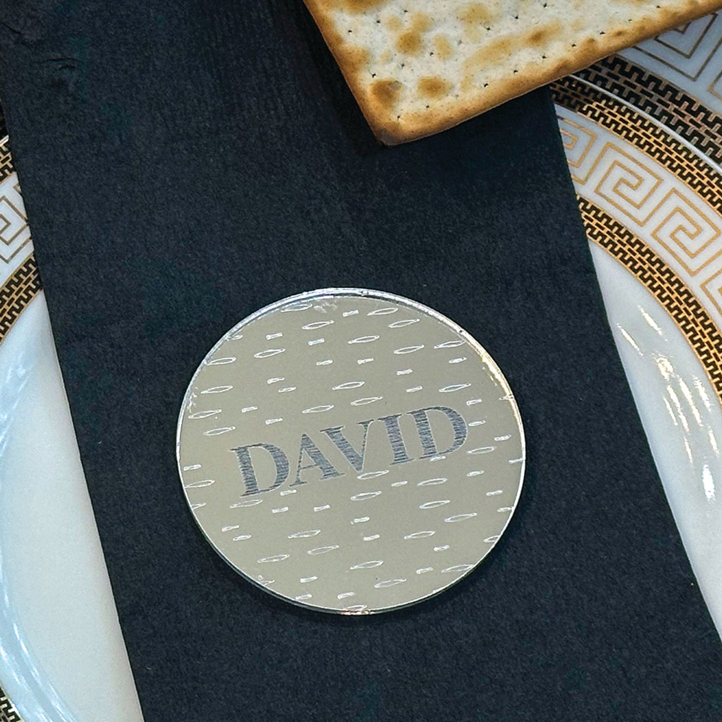 Passover Matzah Name Place Cards