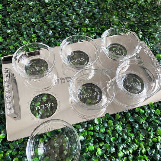 Acrylic Passover Seder Tray