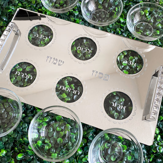 Acrylic Passover Seder Tray