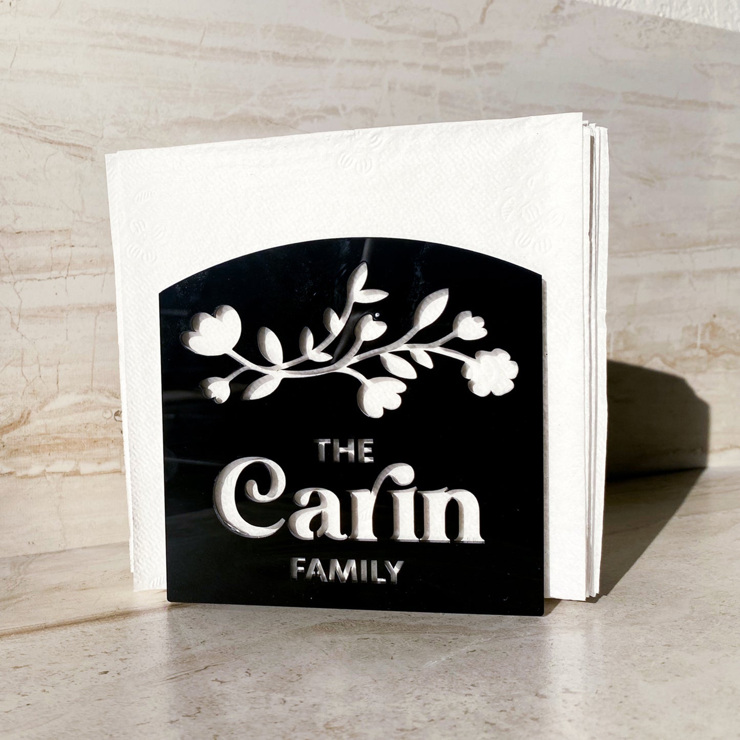 Personalized Napkin Holder