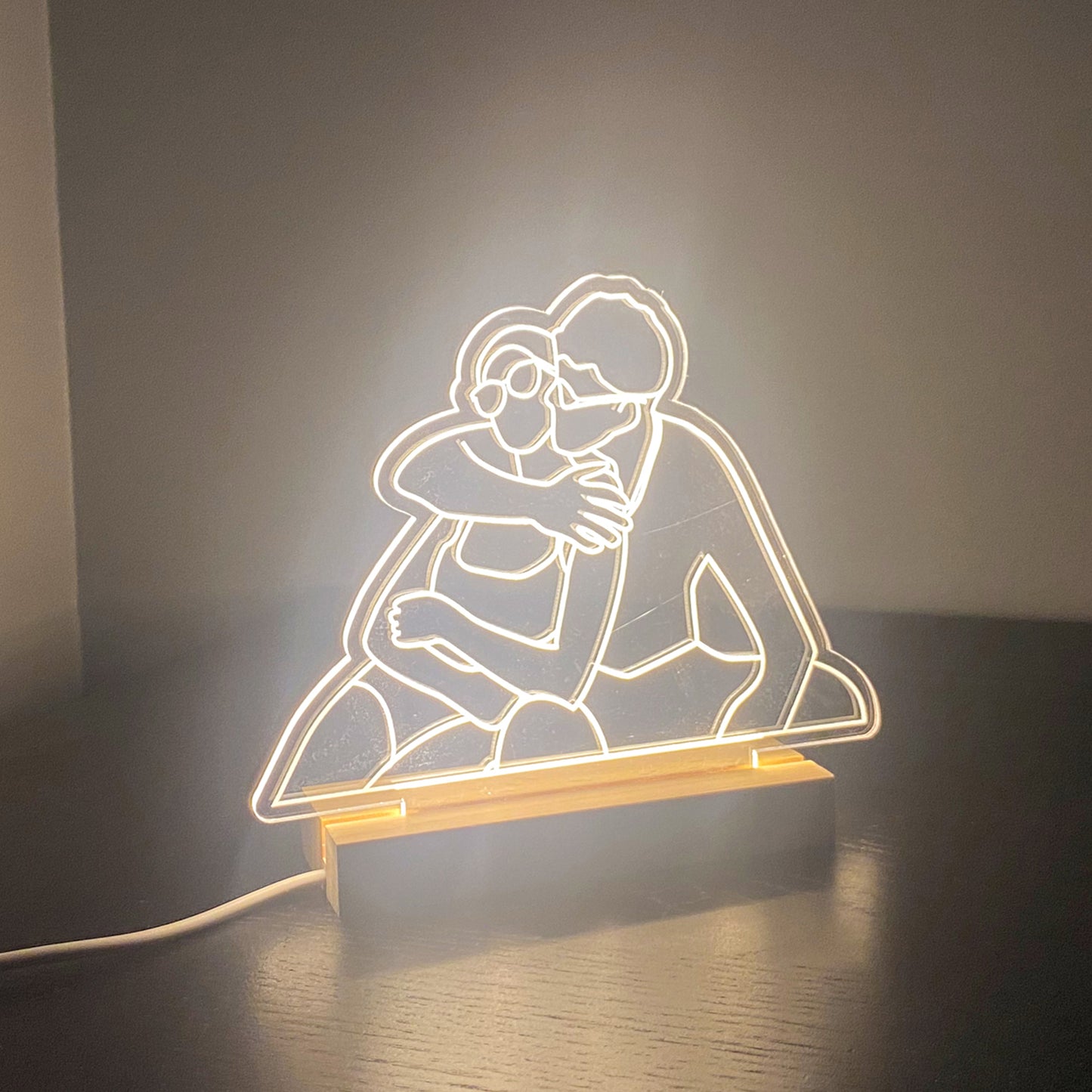 Custom Photo Acrylic Night Light