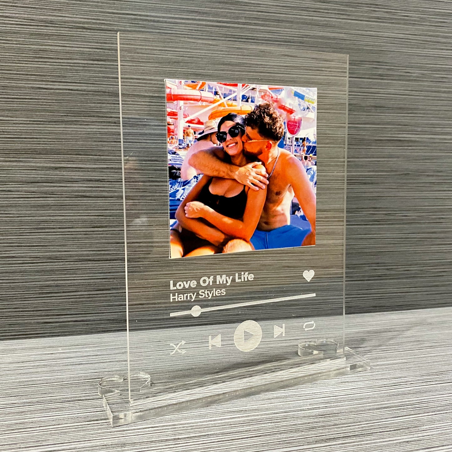 Custom Acrylic Music Player Photo Stand