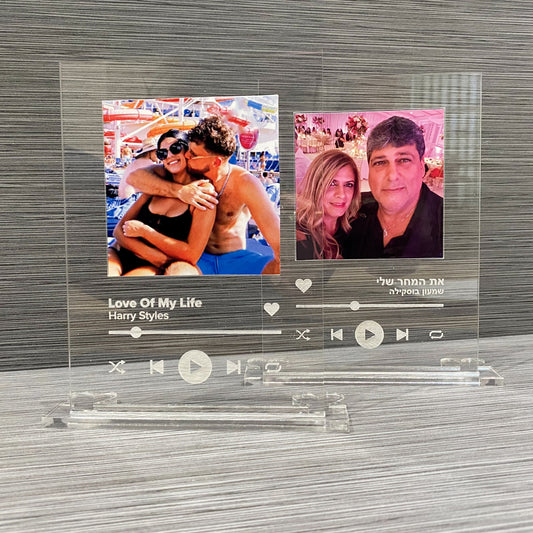 Custom Acrylic Music Player Photo Stand