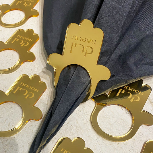 Personalized Hamsa Napkin Ring