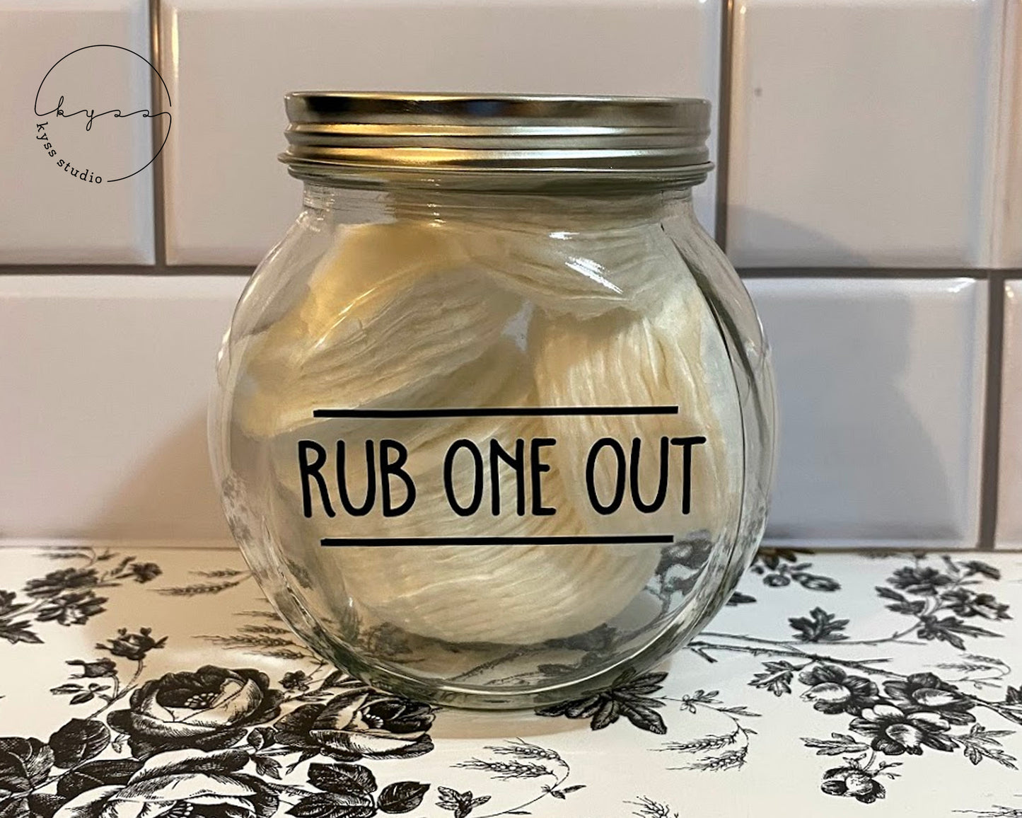 Funny Apothecary Bathroom Jars